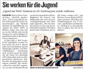 <b>Sie werken für die Jugend</b>